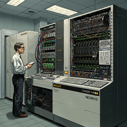 001_computation_of_e_on_the_ncsa_cray_y_mp_0